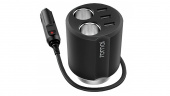 Разветвитель для прикуривателя Xiaomi 70mai Car Cigarette Lighter Charger (Midrive CC04) Black